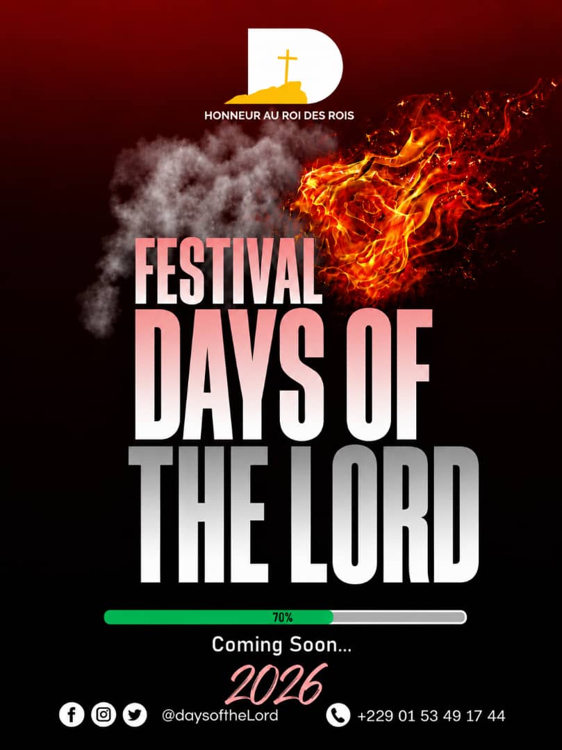 Festival Days of the Lord 2026 (Annonce officielle)